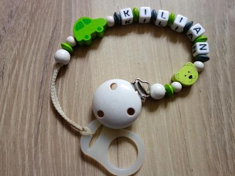 Drevené klipy na cumlíky, 