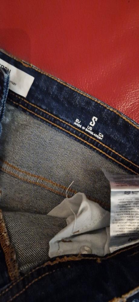 Riflové krátke nohavice s, s