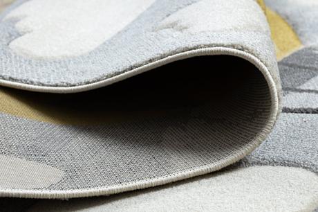 Koberec petit lietajúci balón, obláčiky, sivý, 