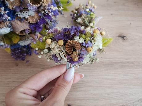 Svadobna kytica a pierko,