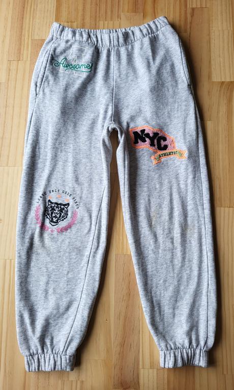 Tepláky m&s 134 na 8-9 rokov, marks & spencer,134