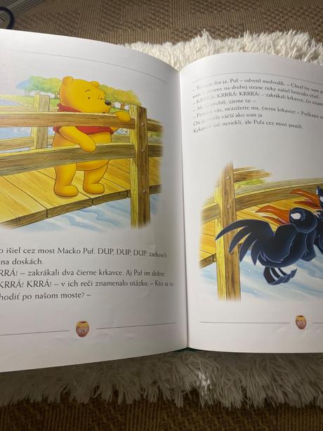 Macko puf rozprávky zo stoakrového lesa walt disne, 