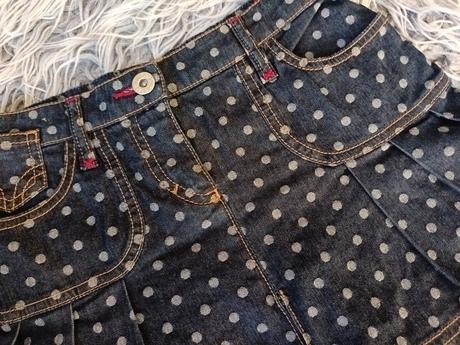 Riflová sukňa d&g, 128