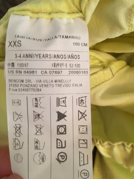 Skinny jeans, benetton,104