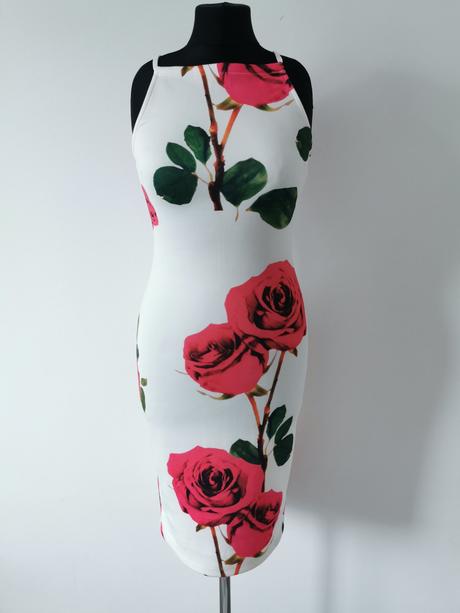 Bonprix šaty na ramienka scuba, bonprix,s