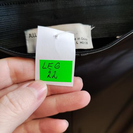Koženkové legíny pull and bear veľ. l, pull&bear,l