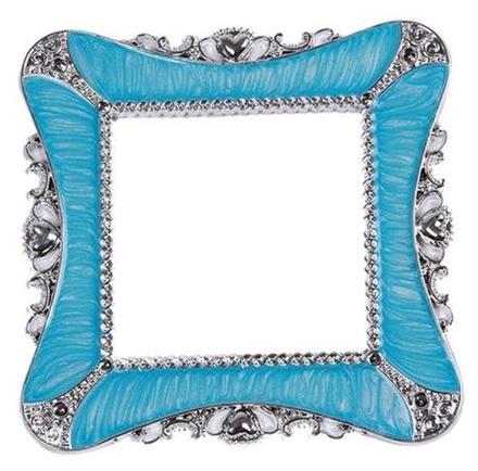 Kryt k vypínaču srdiečko modrý, 