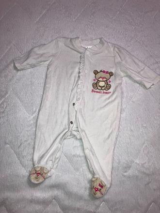 Velúrové dupačky, pepco,62