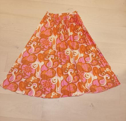 Letná plisovana sukna, s