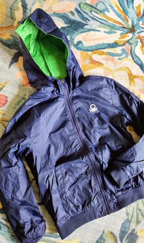 Obojstranná jarná bunda, benetton,146