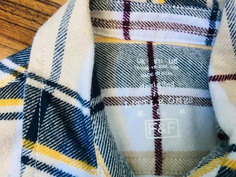 Kárována košeľa, f&f,86