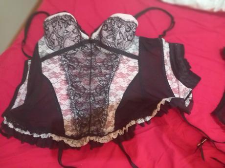 2 x sexy korzet, h&m,m