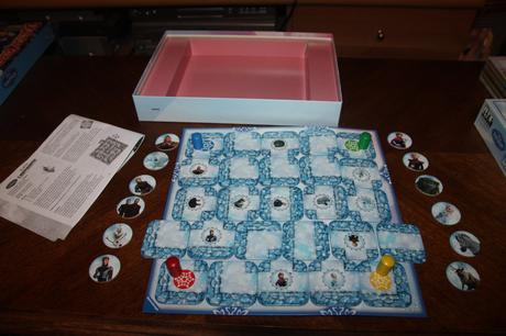 Hra frozen labyrint junior  - od 4 rokov, 