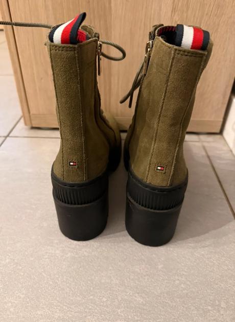 Kožene topanky tommy hilfiger, tommy hilfiger,39