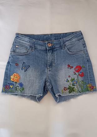 Kraťasky hm kolekcia nathalie réte, h&m,146