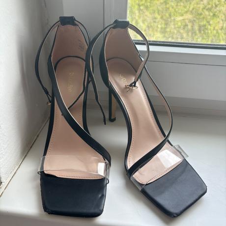 Čierne sandále, 37