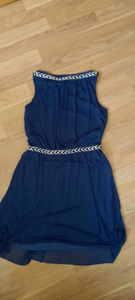 Modre saty c.34/36, bonprix,34