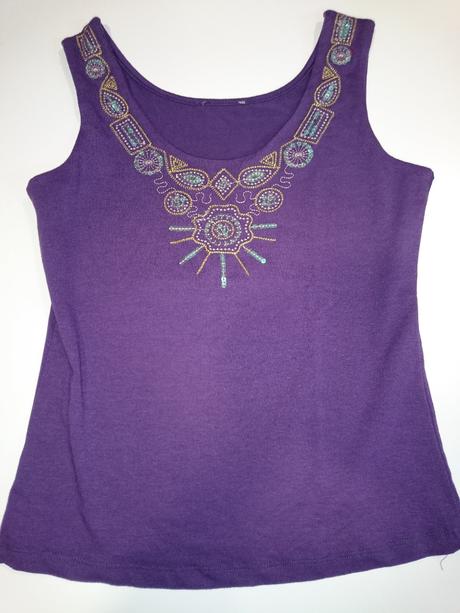 Tricko s vysivkou, m