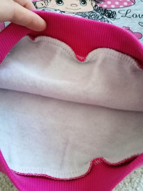 Teplá nenosena mikinka, 104