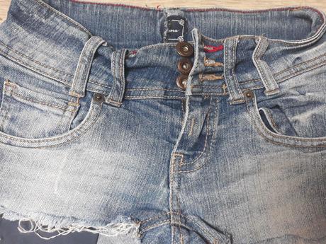 Dievčenské riflové šortky m, adams,134