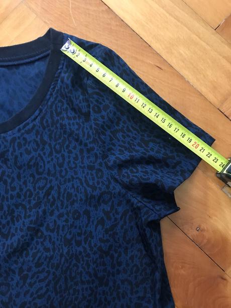 Tmavomodré šaty - leopardie, 36