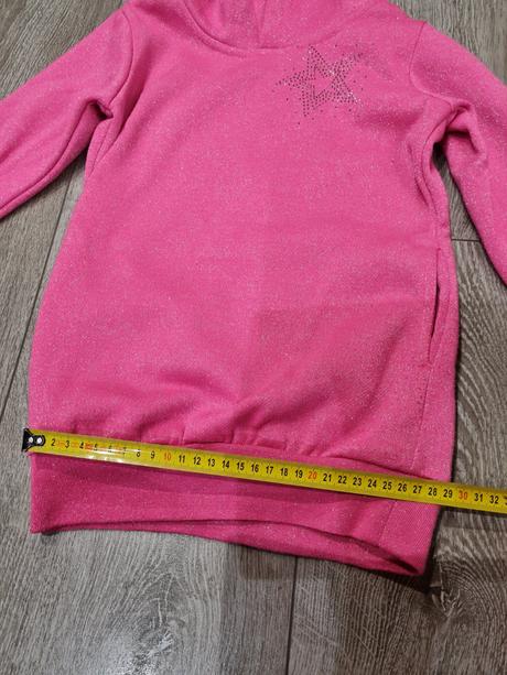 Predĺžená teplá mikina, lewro,128