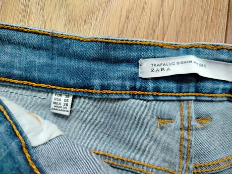 Riflové kraťasy, zara,38