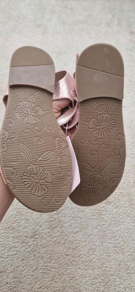 Nelli blu sandalky 33 ruzove trblietave, nelli blu,33