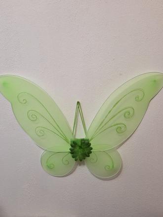 Krídla zelené víla zvonilka karneval,