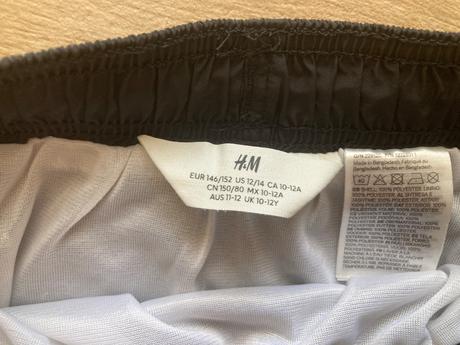 Kúpacie šortky 146/152, h&m,146