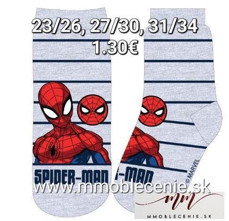 Ponožky spiderman, disney,23 - 34