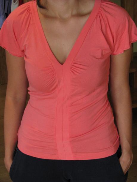 Lososové tričko, s