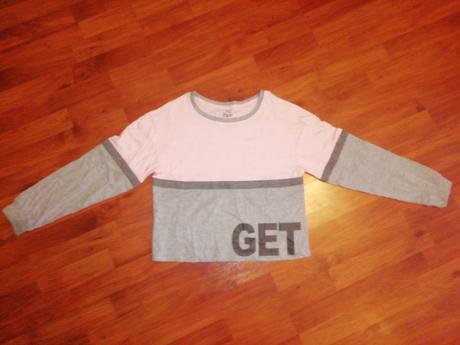 Croptové tričko, s