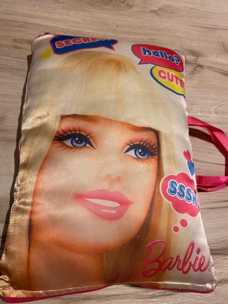 Krásný vankúš - taška barbie,