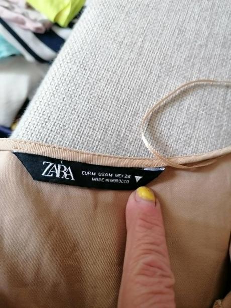 Volánové šaty, zara,m