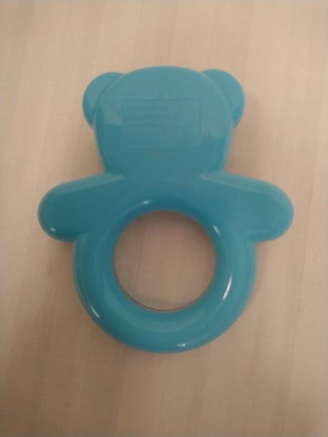 Hrkálka modrý macko, 12 cm, 