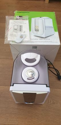 Zvlhčovač vzduchu, topcom