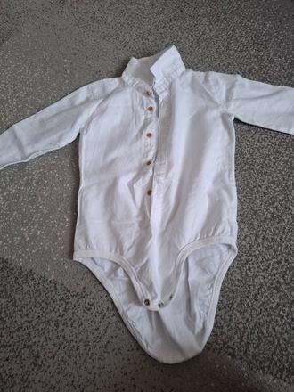 Košeľa body top stav raz oblečené, reserved,98