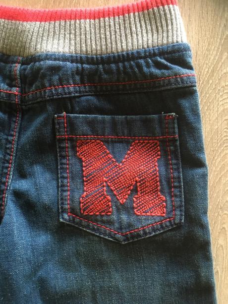 Nové riflové nohavice, veľ. 5-6 rokov, disney,116