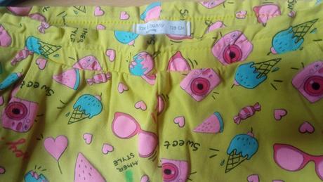 Kraťasky na gumičku 128/134, 134