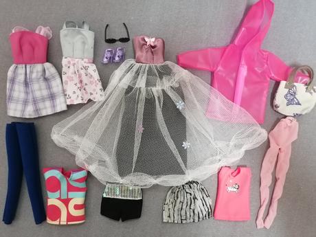 Handmade oblečenie pre barbie + doplnky,