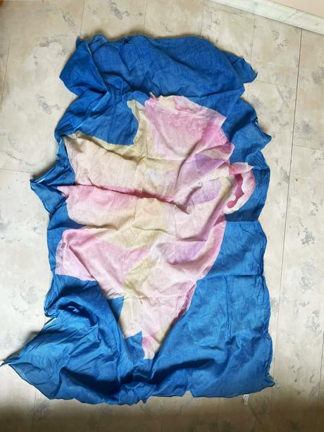 Veľká pestrá indická šatka/pareo na plavky, 4xl