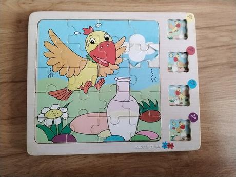 Drevené puzzle, 
