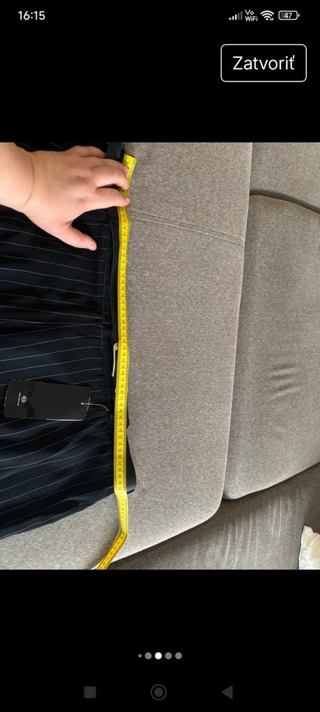 Nové nohavice široké, c&a,48