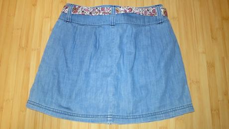 Riflová parádna sukňa, marks & spencer,134