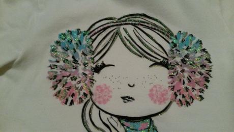 Elastický rolák s dievčatkom, palomino,104