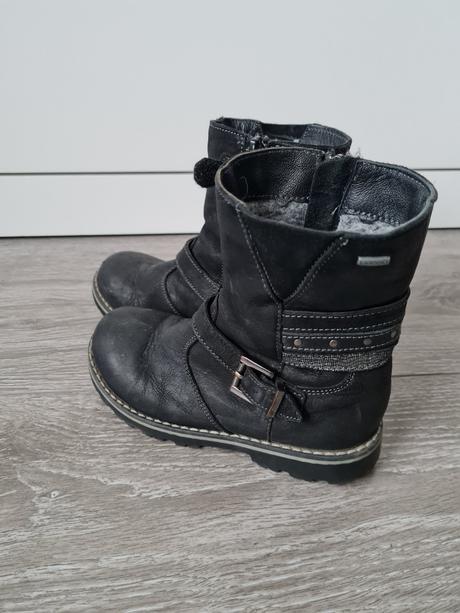 Detské kožené čižmy richter, richter,28