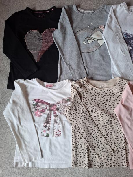 Tričká s dlhým rukávom, veľ 116, 116