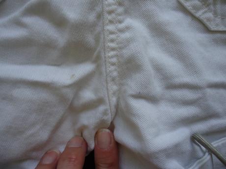 Biele letné šortky s opaskom vel.34, bershka,xs