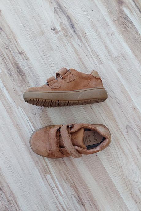 Kožené hnedé topánky geox, geox,26